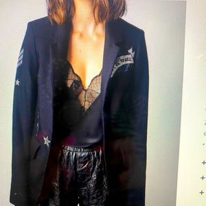 Black brand new black Zadig &Voltaire blazer style “Very Biz Blazer”